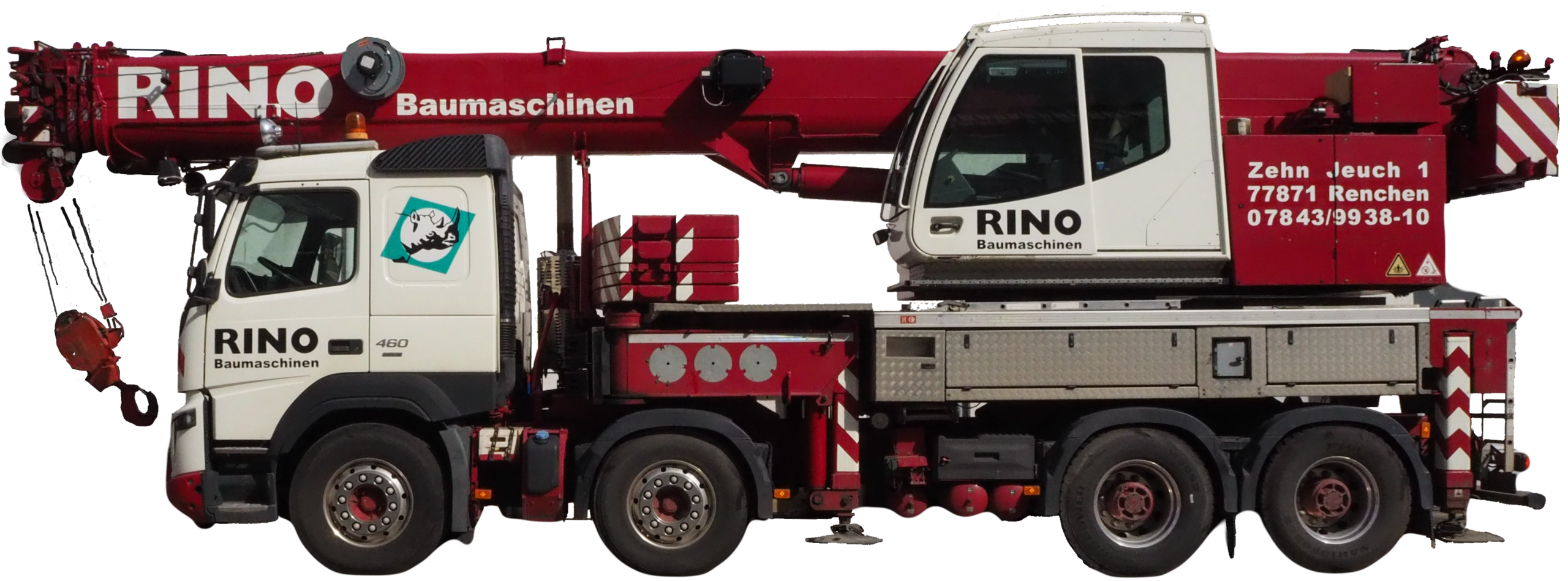 40-Tonnen (auf Volvo Fahrgestell mit Faun Aufbau)
